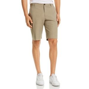ATM Anthony Thomas Melillo Faded Sage Slim Fit Flat Front Cotton Shorts 28 NWT